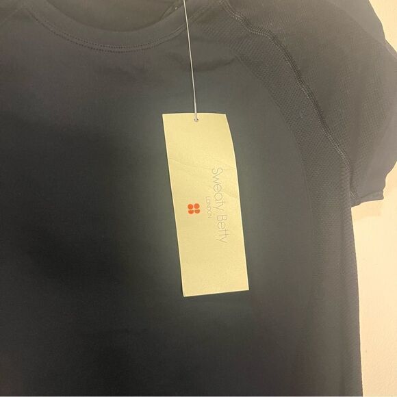 NWT Sweaty Betty Athlete Seamless Workout Tee Size M - Picture 4 of 7